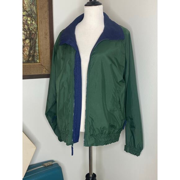 Port Authority Other - Vintage 90s Port Authority Challenger Jacket - Forest Green/Navy- Size M -AS IS